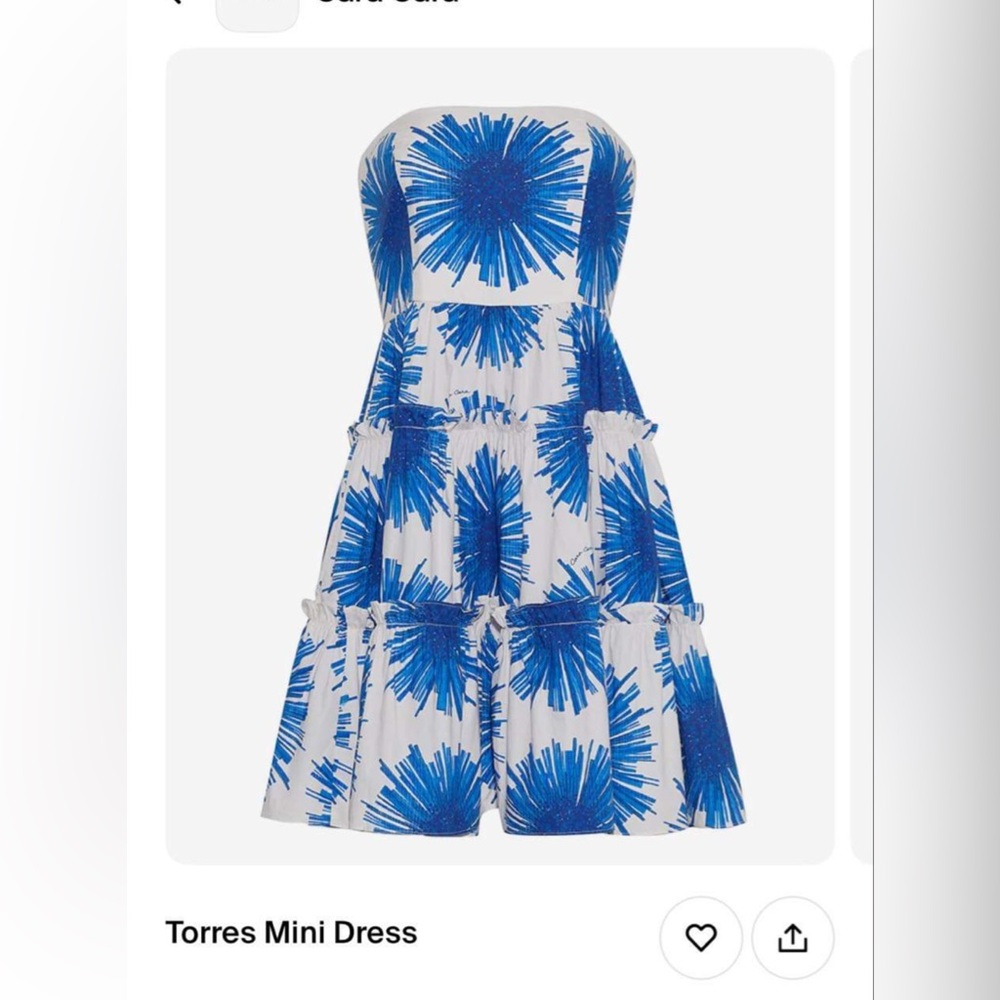 Cara Cara Torres mini dress